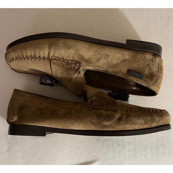 Tom Ford Berwick Shearling tasseled suede loafer size 11 main image 5